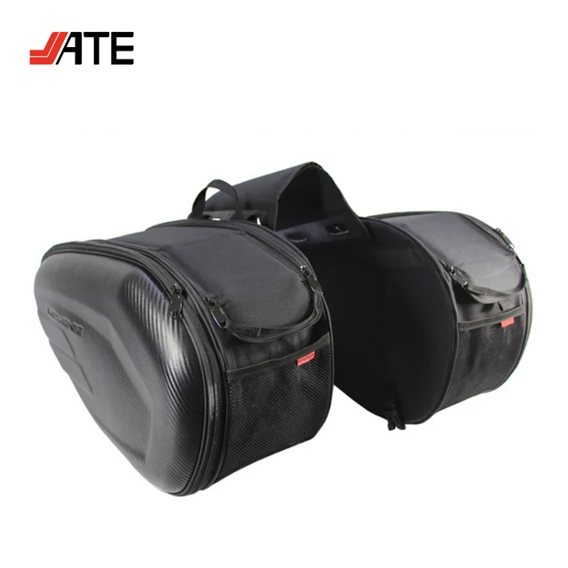 Оптовая продажа, многофункциональные Твердые седельные сумки для мотоцикла, черные модные мотоциклетные седельные сумки