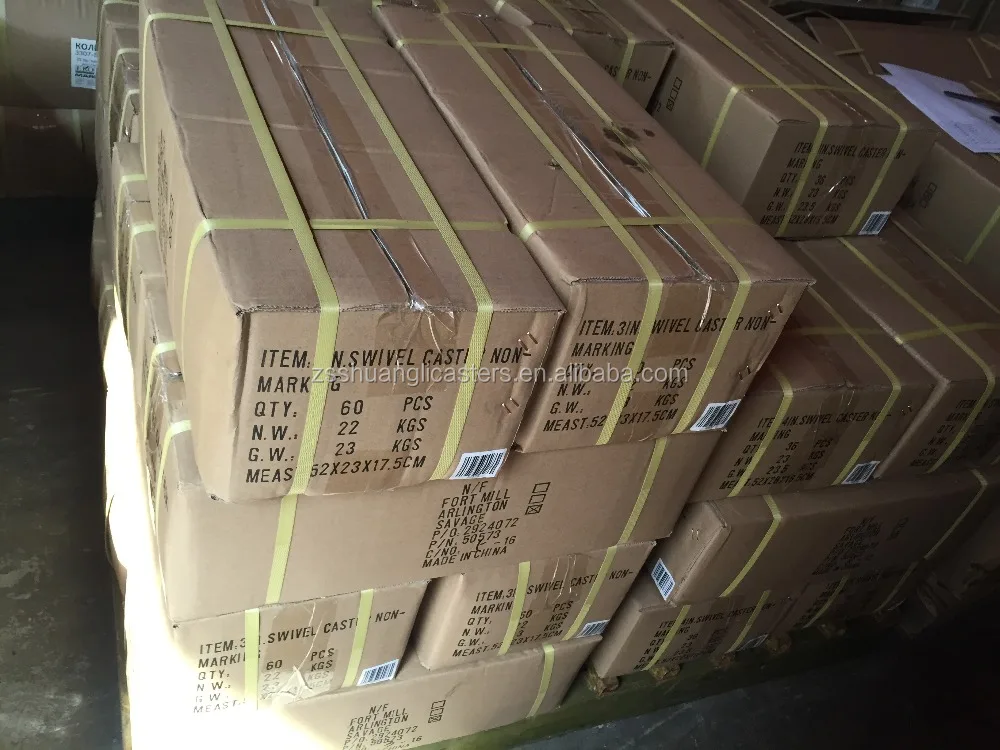 3inch Small rubber Caster wheels 75mm swivel rubber wheel with lock black Low profile caster wheels