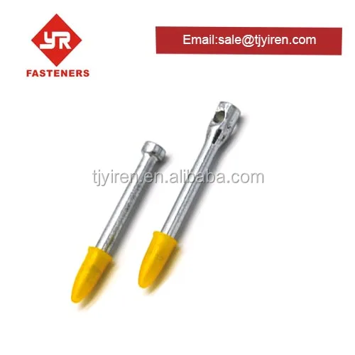 High Velocity Eyelet Drive pins with 6mm dia actuate hat