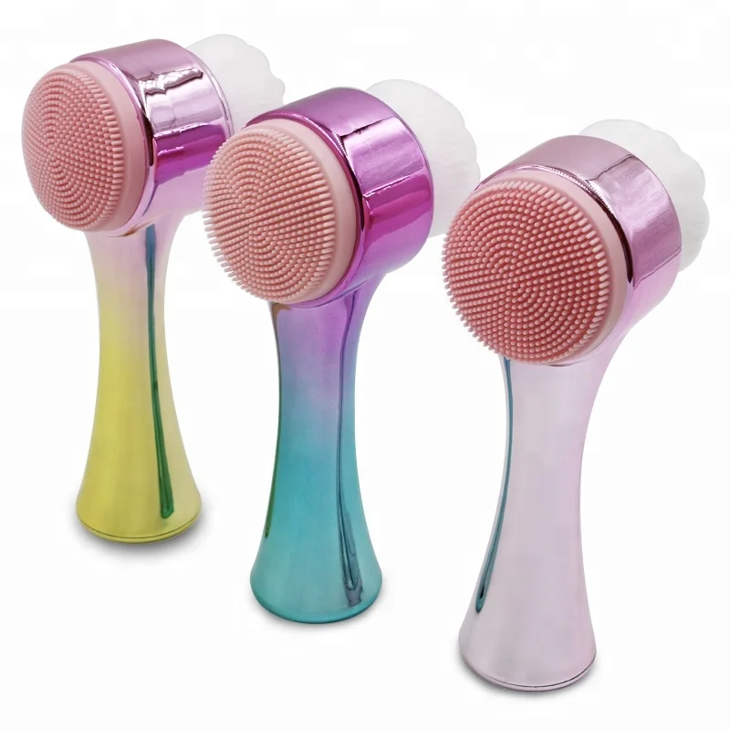 
2020 year hotsell facial clean brush with blackhead remover beauty facial massage brush 