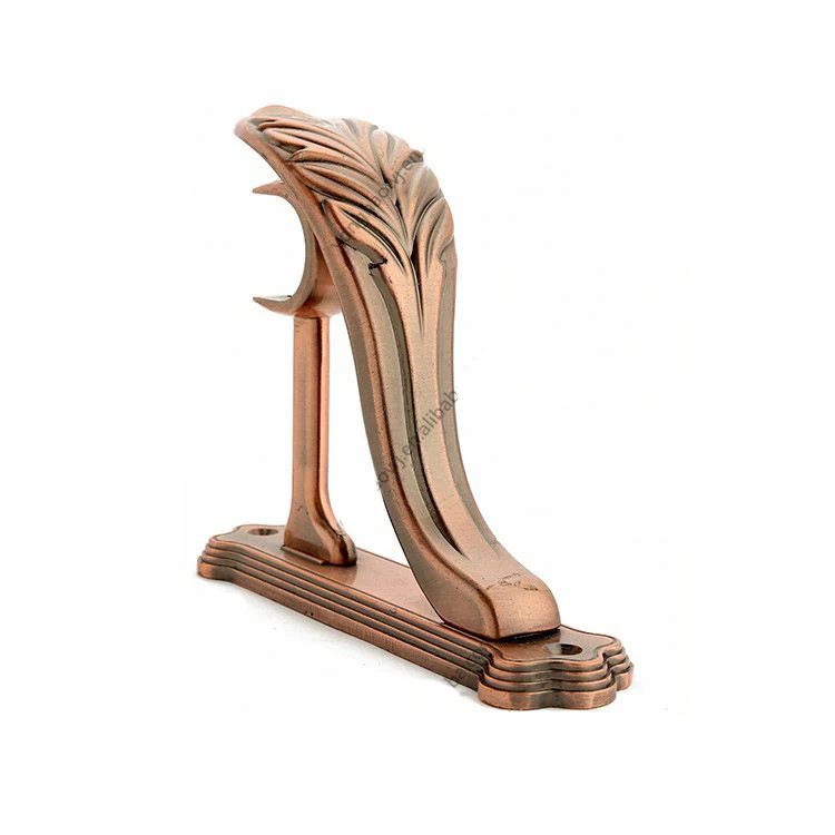 Popular in europe nice wall shower brackets curtain bracket design