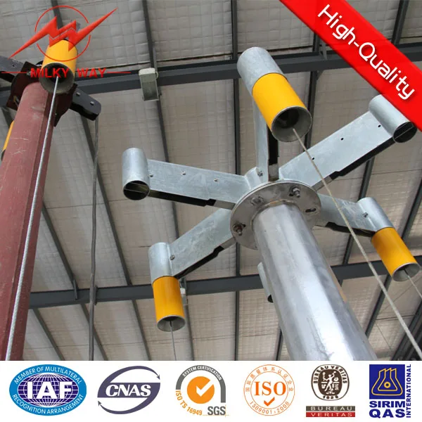 30m High Mast Lighting Tower Pole Price for stadium football application