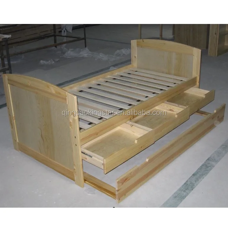 cheap wooden single seat sofa bed KS-SB012