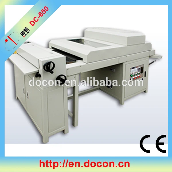 Dc-650l uv покрытие машины