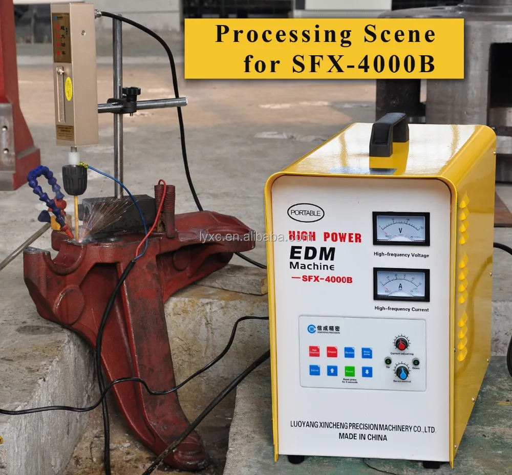 SFX brand new portable edm machine, can remove any size taps, drills, screw