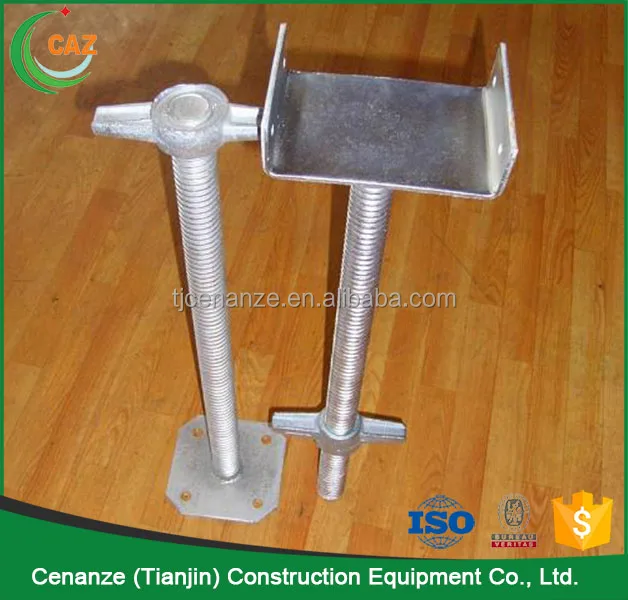 
Swivel Adjustable Scaffolding U Head Base Jack 