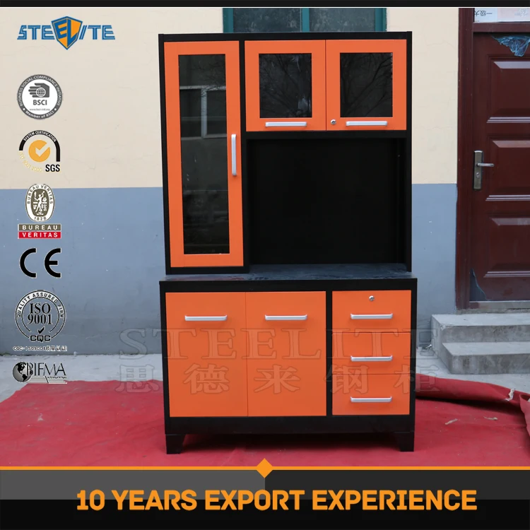 Factory price 2016 new design knock down high gloss modular kitchen cabinets