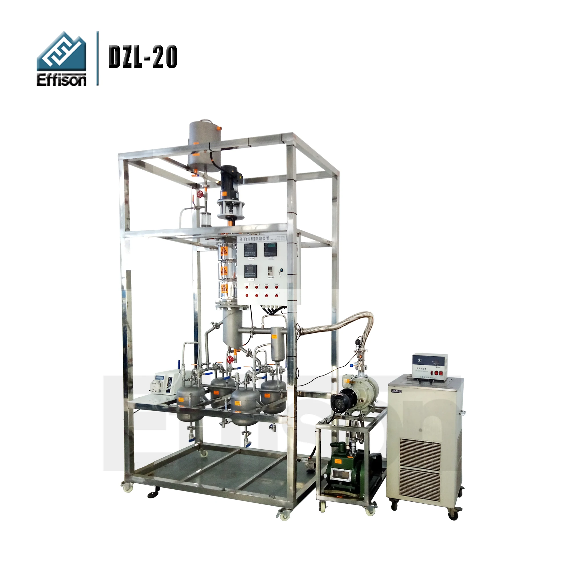 Big Capacity Plant Oil Waped Film Evaporator for Oil Extraction