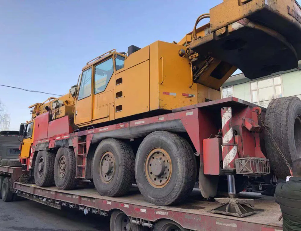 Used LIEBHEER 50T truck crane, used mobile truck crane LIEBHERR 50T mobile crane for sale