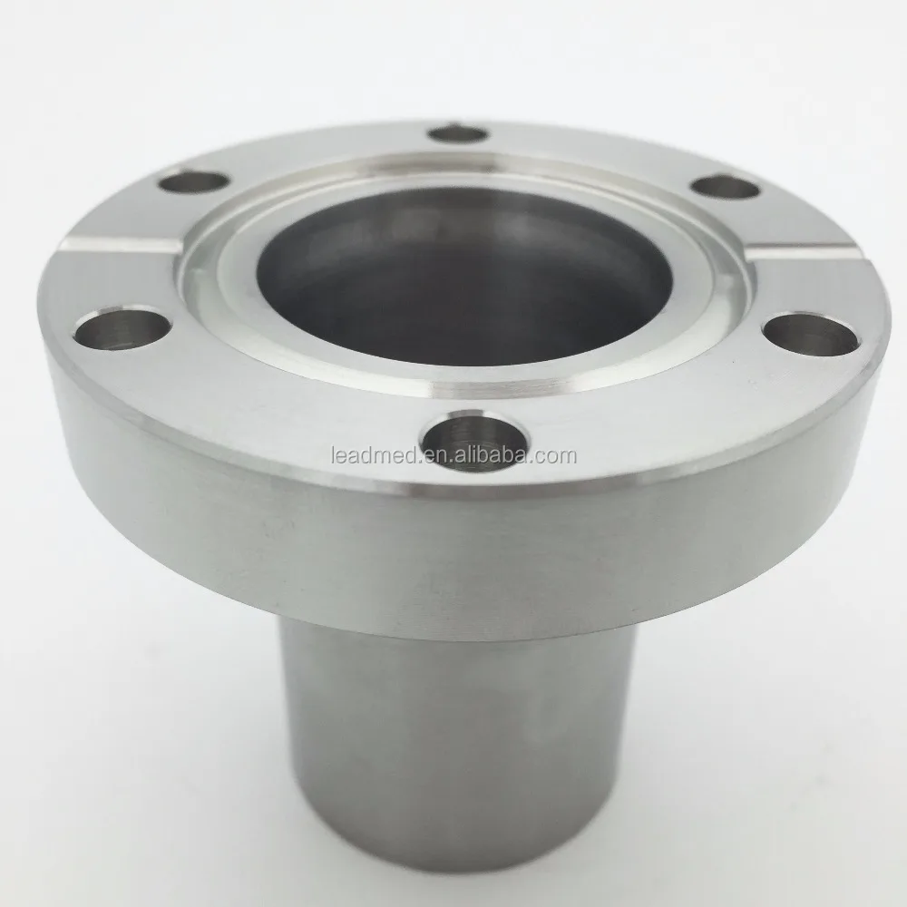 Vacuum CF half nipple CF35/40 60mm long weld flange