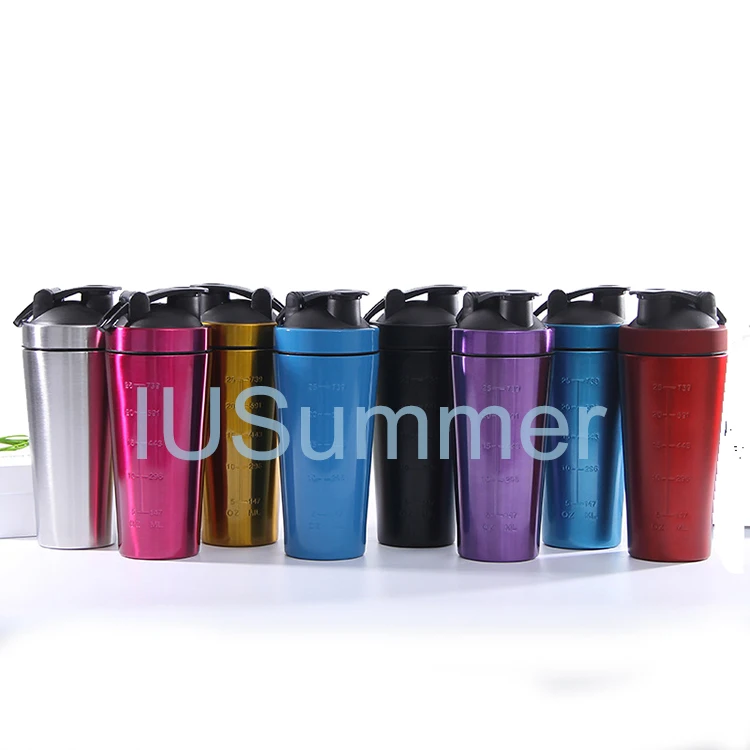 Wholesale Protein Metal Shaker Bottle Protein
