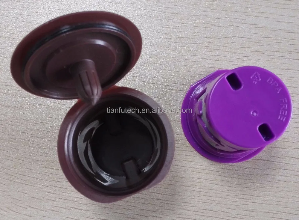 Травление типа дельфина серебряная сетка Многоразовые K-CUP для кофемашины Keurig 2 0 и 1