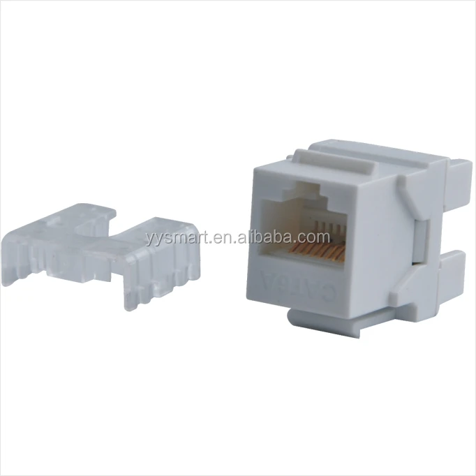  CAT6A 8P8C RJ45 amp RONA & 110 IDC Ethernet Keystone Jack для
