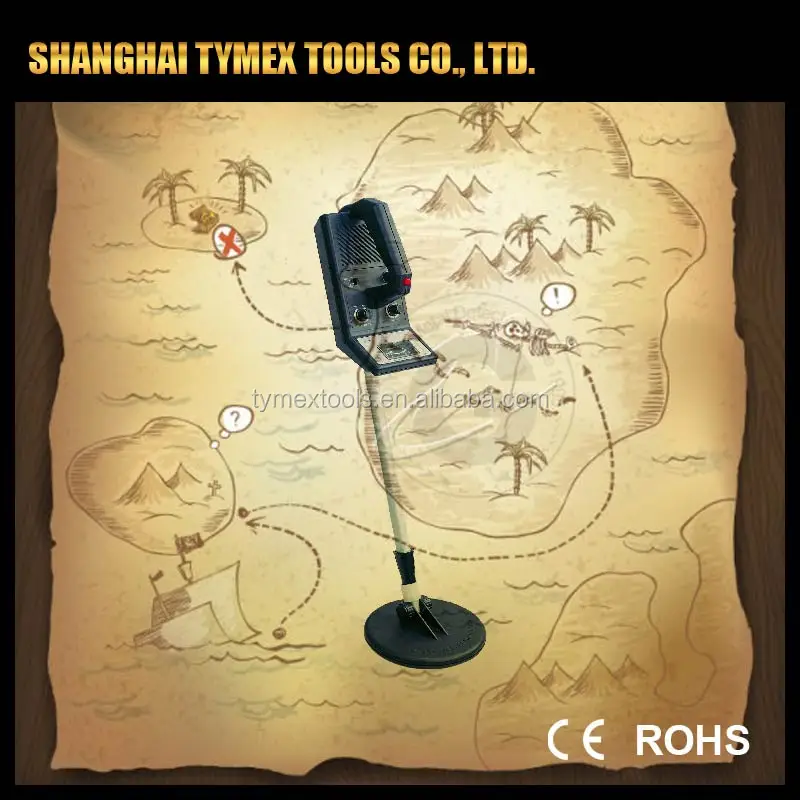 Металлоискатель наземного GC-1005 (MD-3005) хороший и весьма низкая частота блестящий