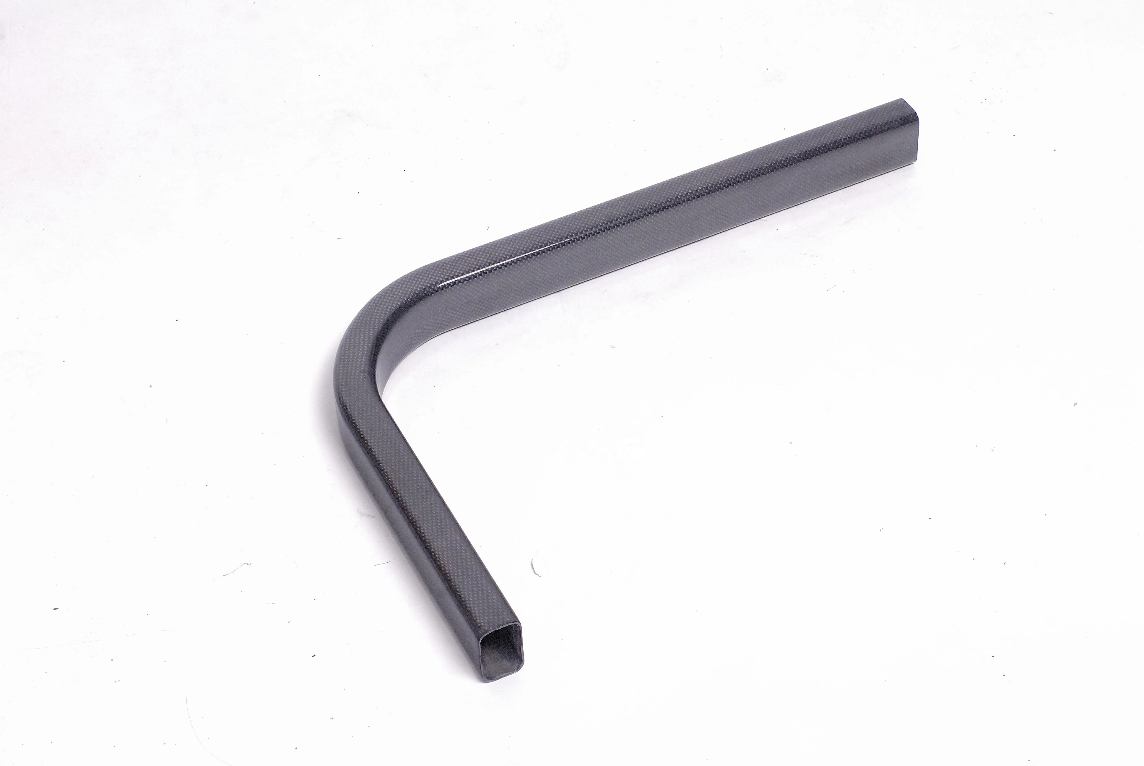 
3K high quality custom carbon fiber curved tube 
