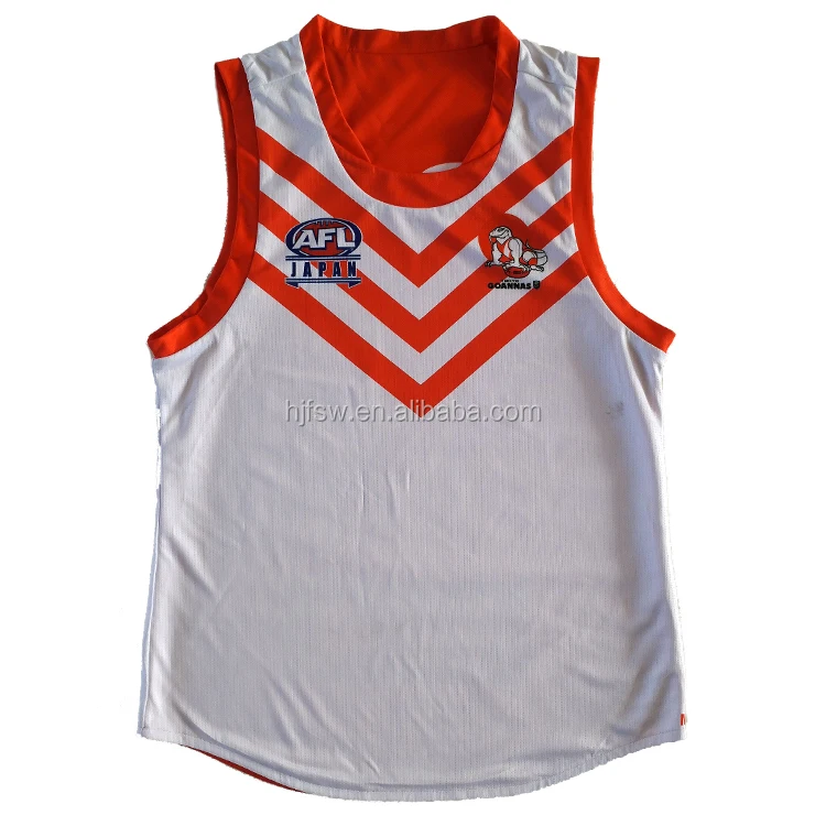 reversible AFL jersey custom design sublimation AFL top jerseys
