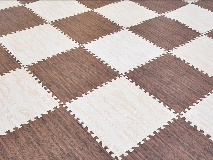 
Wood like EVA foam Tatami floor puzzle mats 