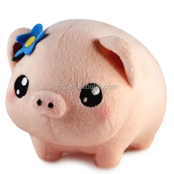 
OEM ODM Fat Lovely Plush Little Pink Pig Stuffed PP Cotton Animal Pig Toy Doll 