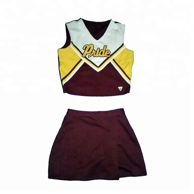 Sublimation Women Sexy Cheerleading Uniform Skirts Suit Dresses