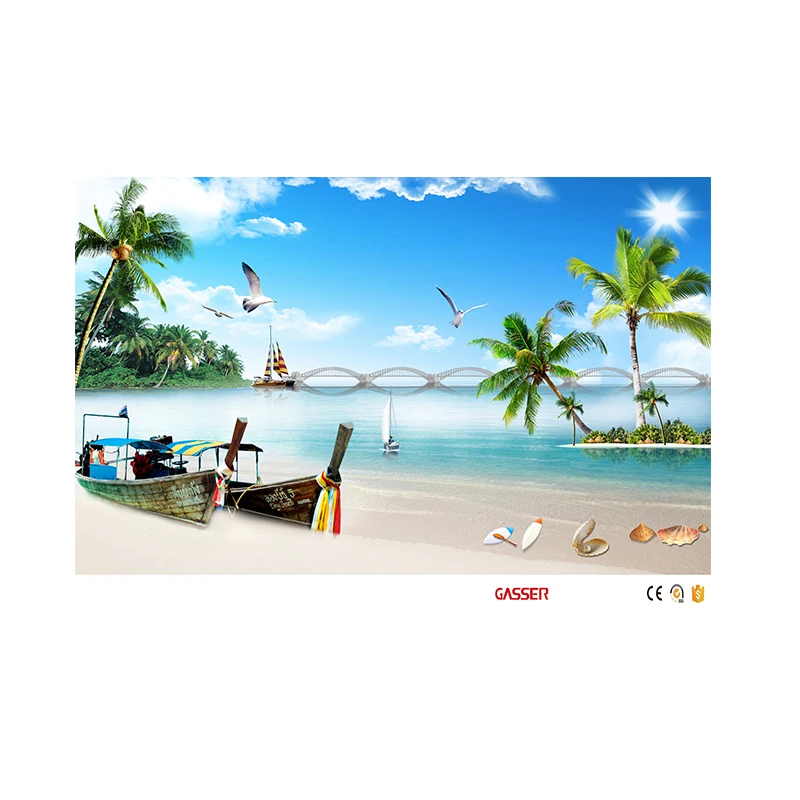 Home Decoration PVC Wallpaper Modern 3D Mural Design