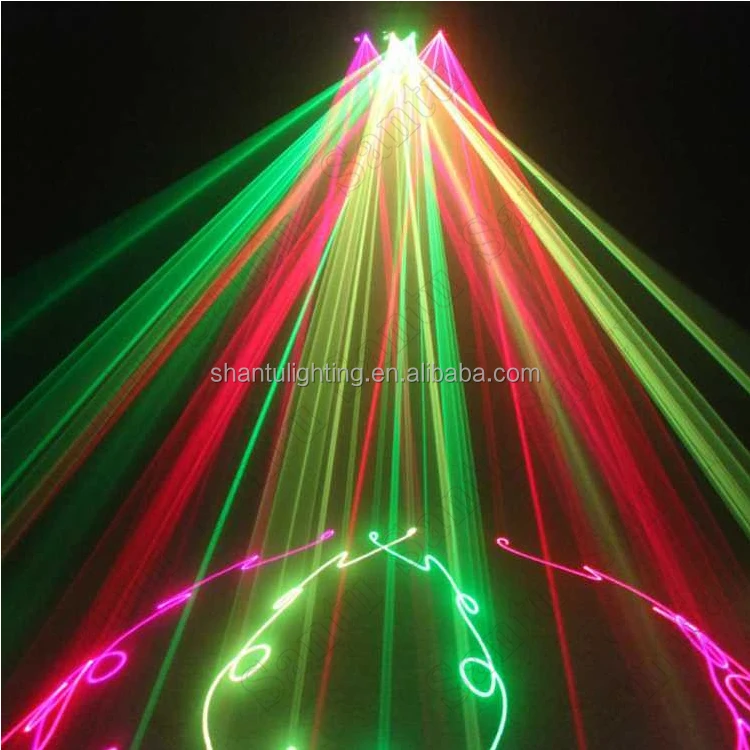 Baisun brand wholesale Stage Lighting RG Four Head DJ Disco Lighting Laser Light