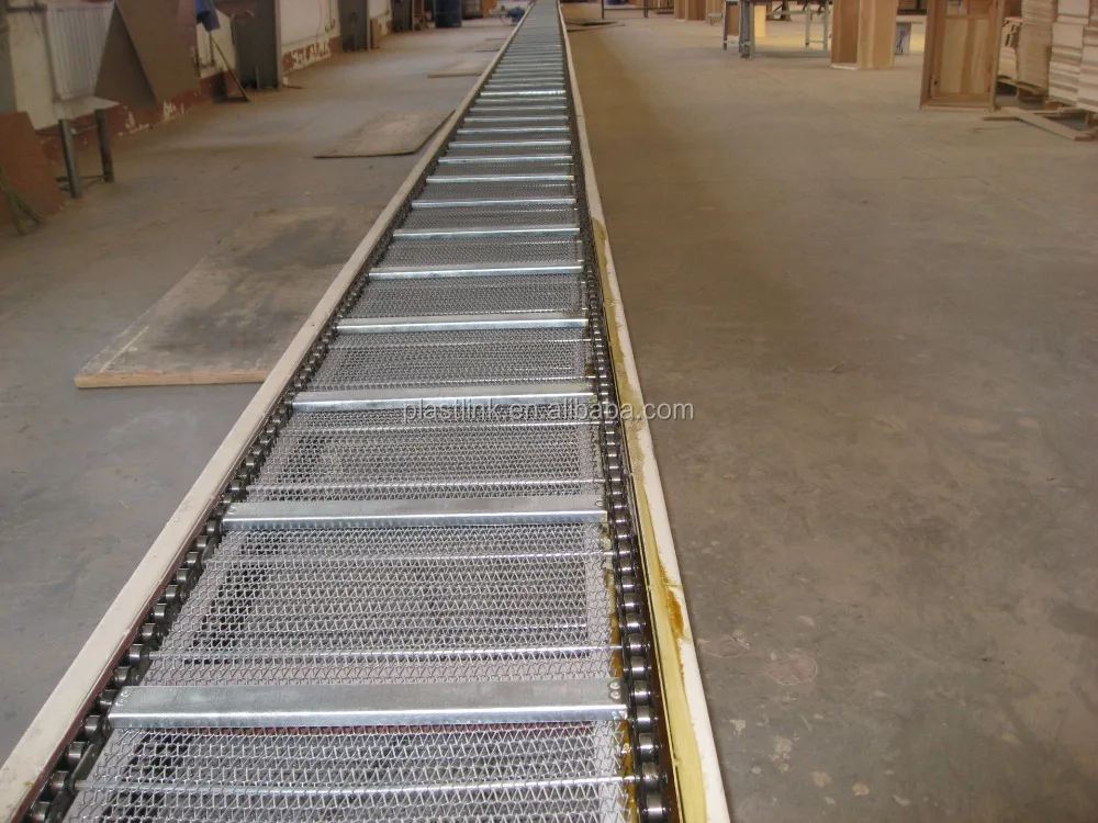 customized size stainless steel food fruit vegetable wire mesh belt conveyor
