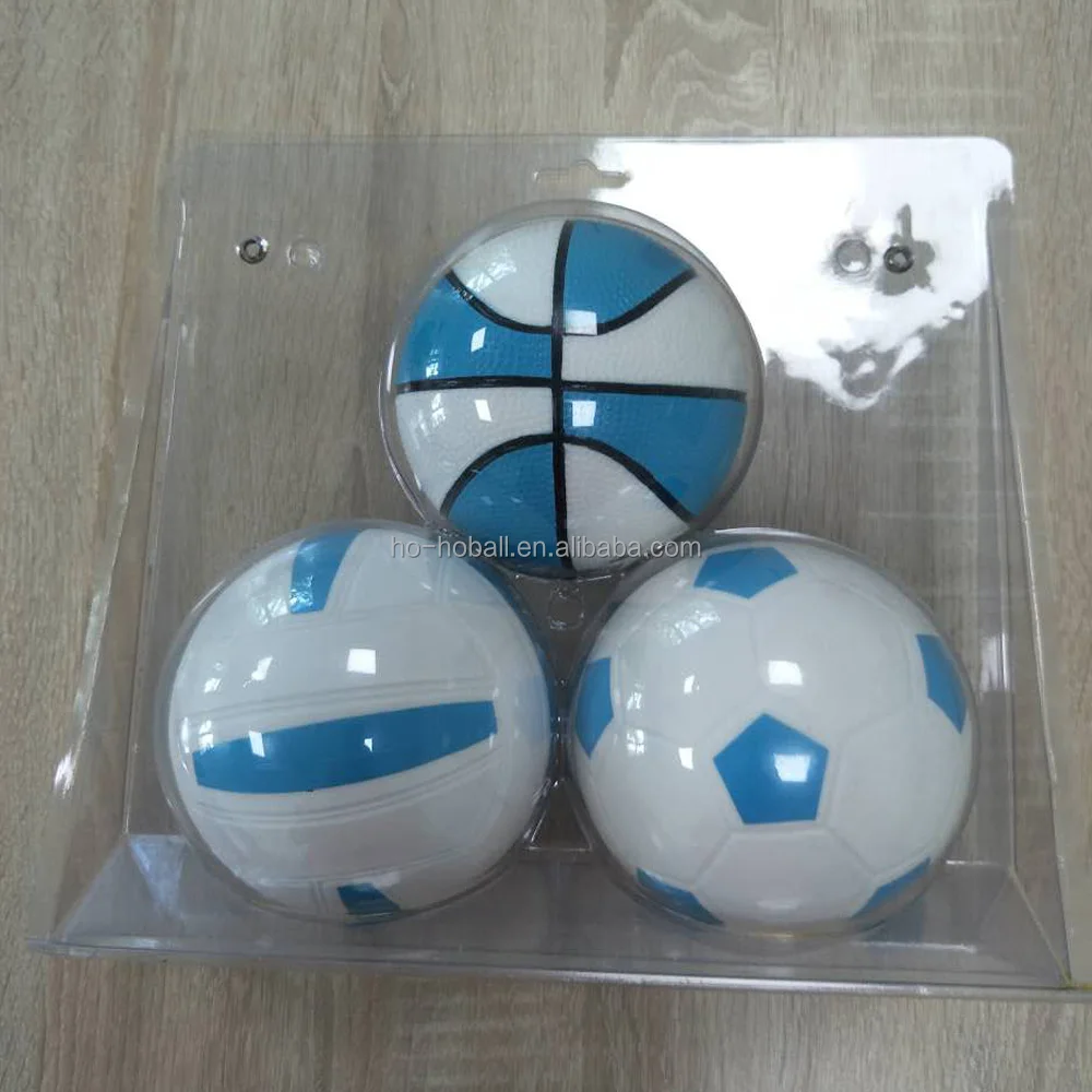 
Mini ball set pack of 3-include 5nch PVC volleyball,basketball and soccer ball 