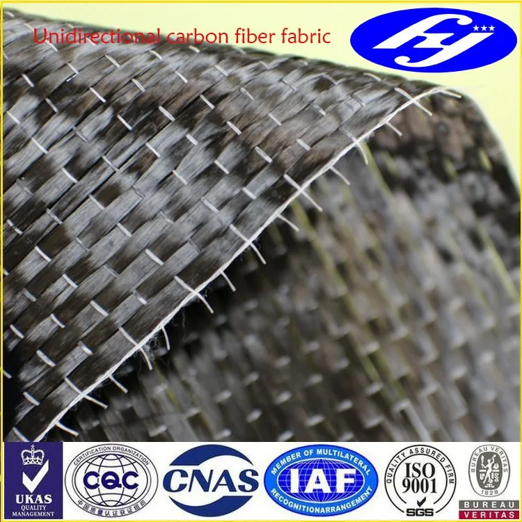 300g/m2 12K carbon fiber UD fabric/cloth/roll