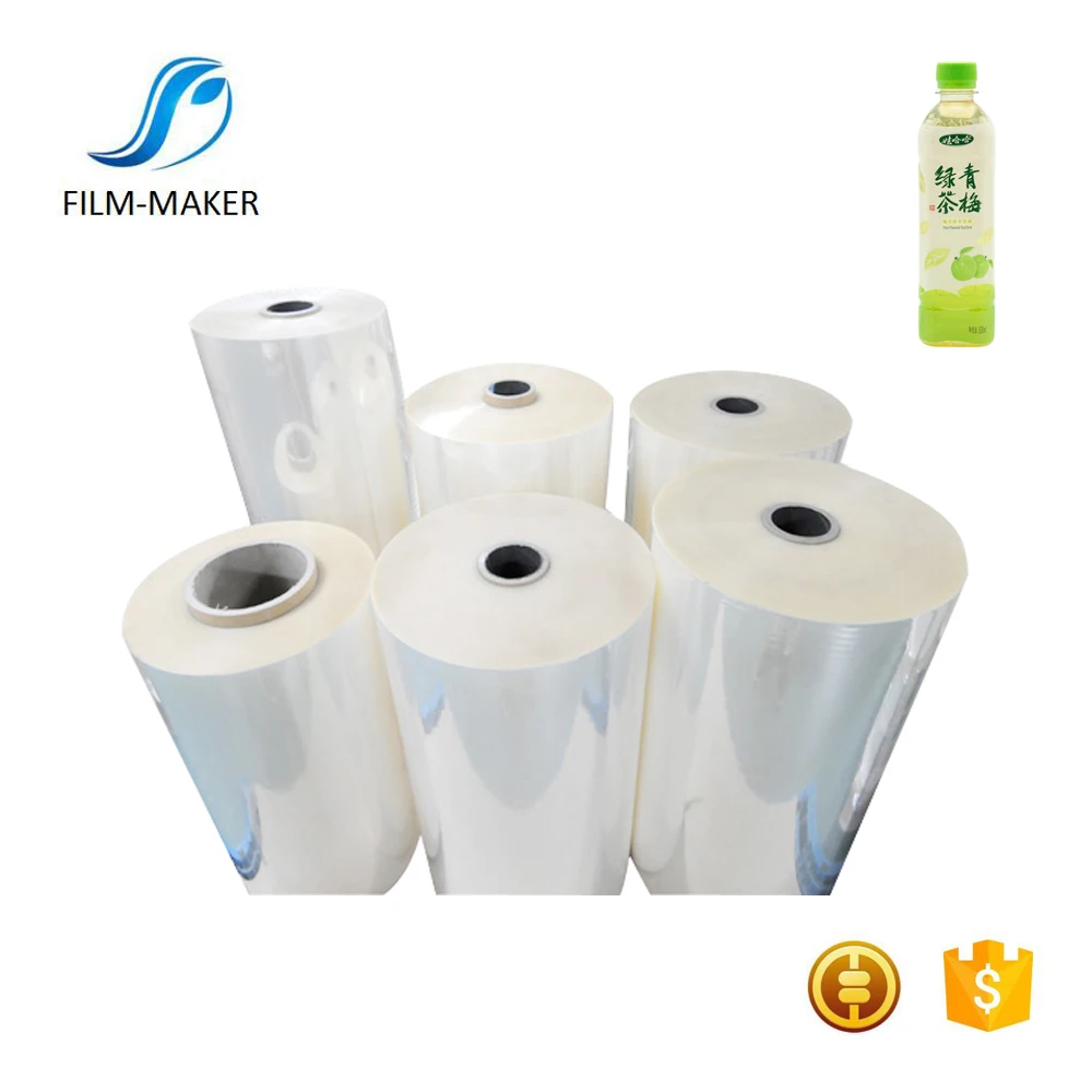 Popular Solvent 50 microns PVC Transparent Shrink Film