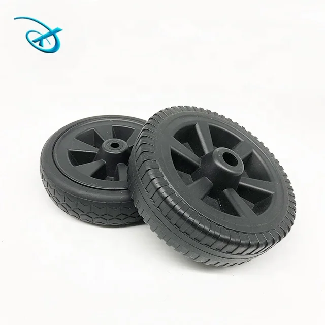 baby stroller Plastic wheel 6 inch bbq grill wheels