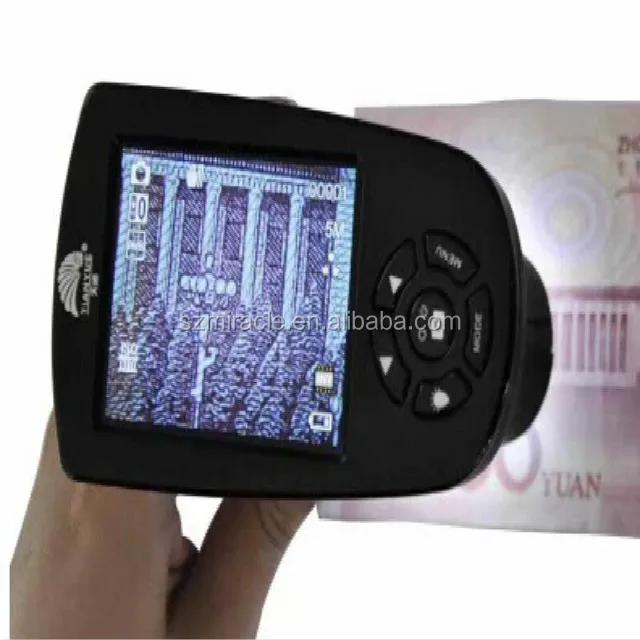 Handheld 500x HD Digital Microscope Camera Electronic Magnifier with Screen USB