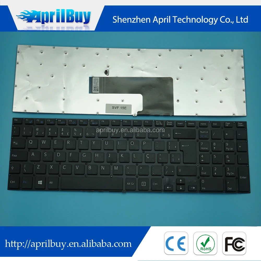 Высококачественная клавиатура для ноутбука SONY VAIO SVF152C29M SVF15A SVF15E BR