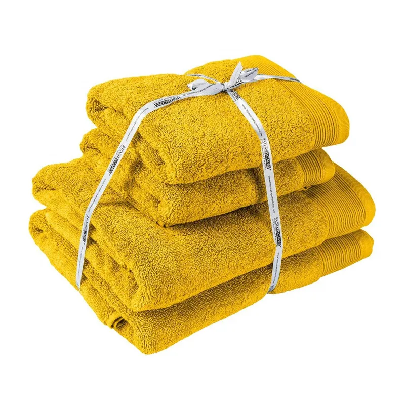 
Luxurious 700 GSM Thick 16S combed cotton bathroom towel bale terry gift cotton towel set 