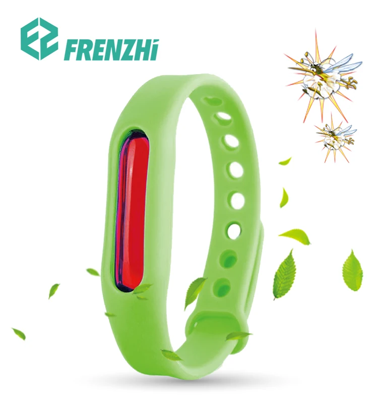 
New promotion mosquito control pest repellent bracelet stylish anti insects band with refills FZ006 