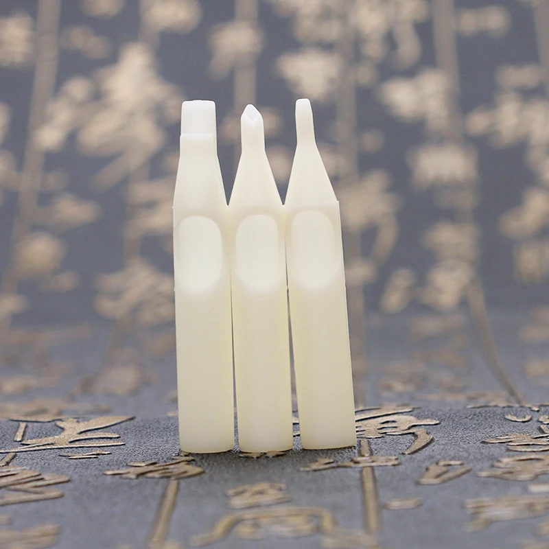 
AI-Aiheogae TG3125 White 50pcs/box Plastic Disposable Tip Tattoo Nozzle Tips 