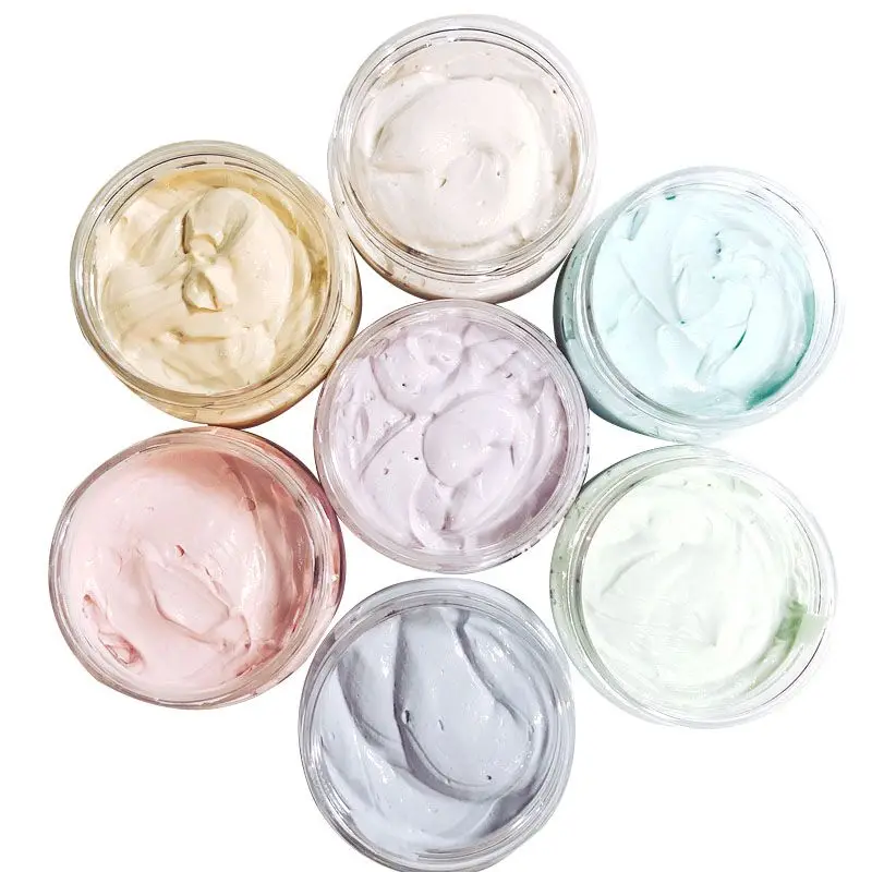 
Custom Color Private Label Organic Moisturizing Whitening Anti Aging Clean Multifunction Facial Clay Mask  (62176627943)