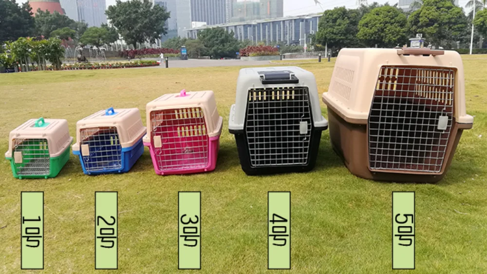 C&C  assorted sizes traveling dog cat cage carrier box indoor quality pet cat cage pet travel