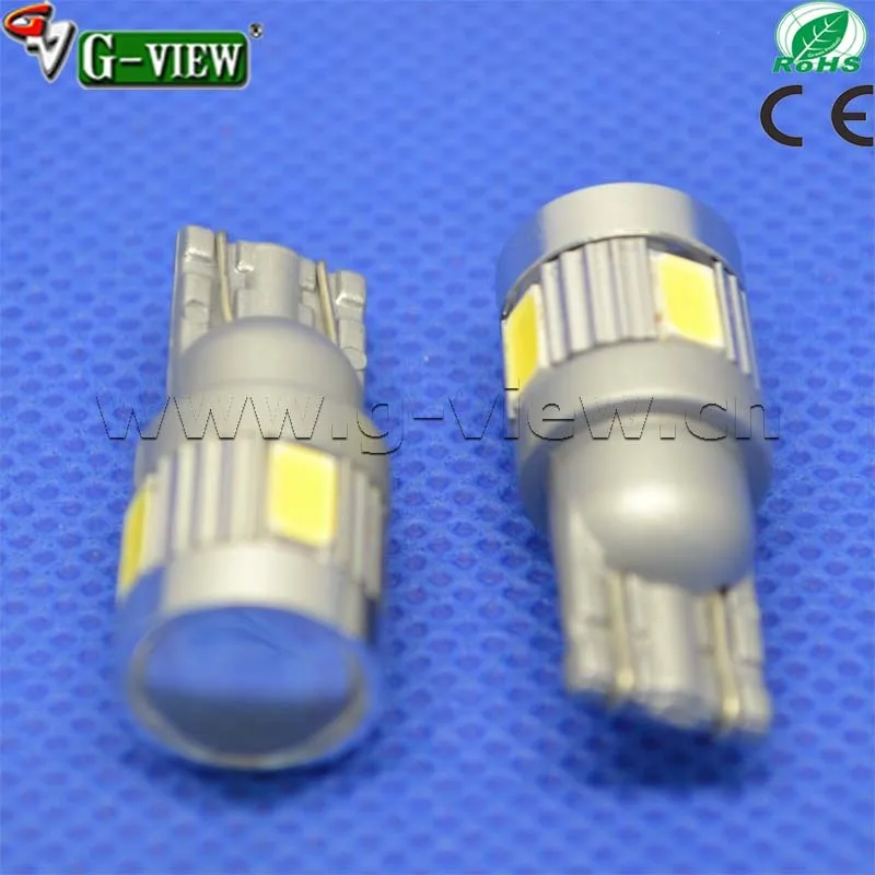 Может таможня T10 Автомобиль Led Lights 5630 W5W 4SMD 5 Вт Объектив Авто Двери Лампы 194 привели автомобиль свет лампы