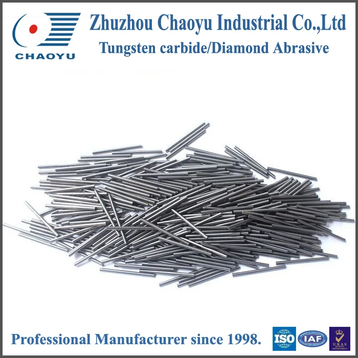YG20 /C13 tungsten carbide rods with Rockwell hardness 58