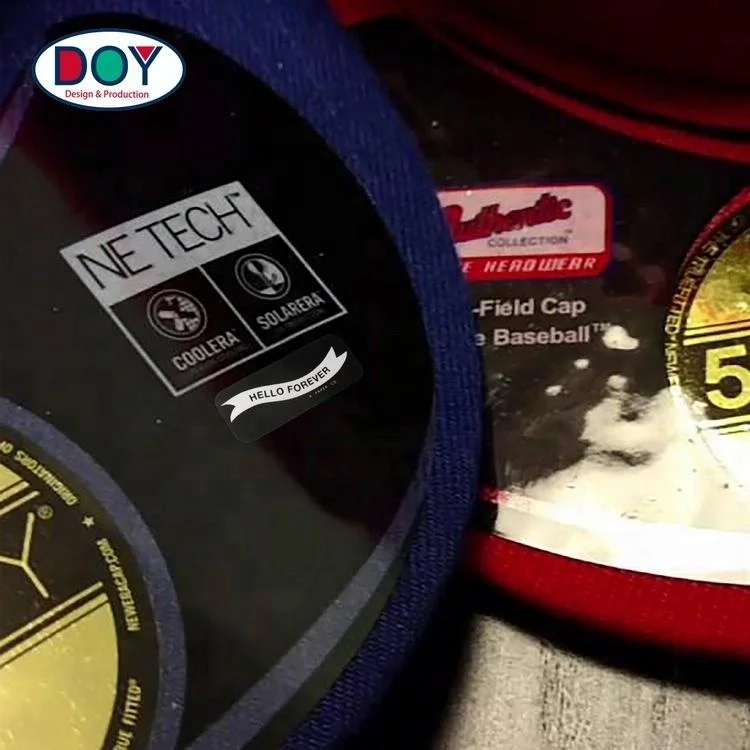 Private Design Custom Printed Brand Logo Self Adhesive Paper Stickers Labels for Garment Packaging