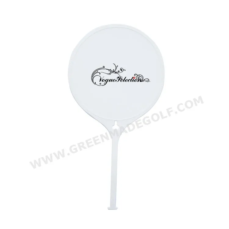 Round and Square PVC Luggage Tag blank Golf bag tag