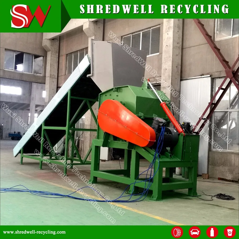 Metal Crusher For Densed Steel Production Hammer Mill For Recycling Metal