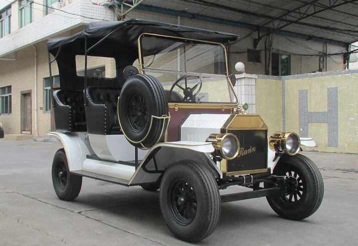 Старая модная электрическая классическая тележка для гольфа YATIAN, 48 В, распродажа