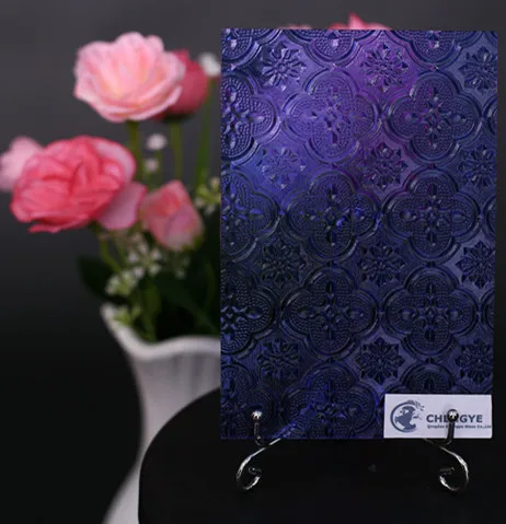 3mm 3.5mm 4mm 5mm 6mm Pattern Glass Karatachi Flora Nashiji Karatachi