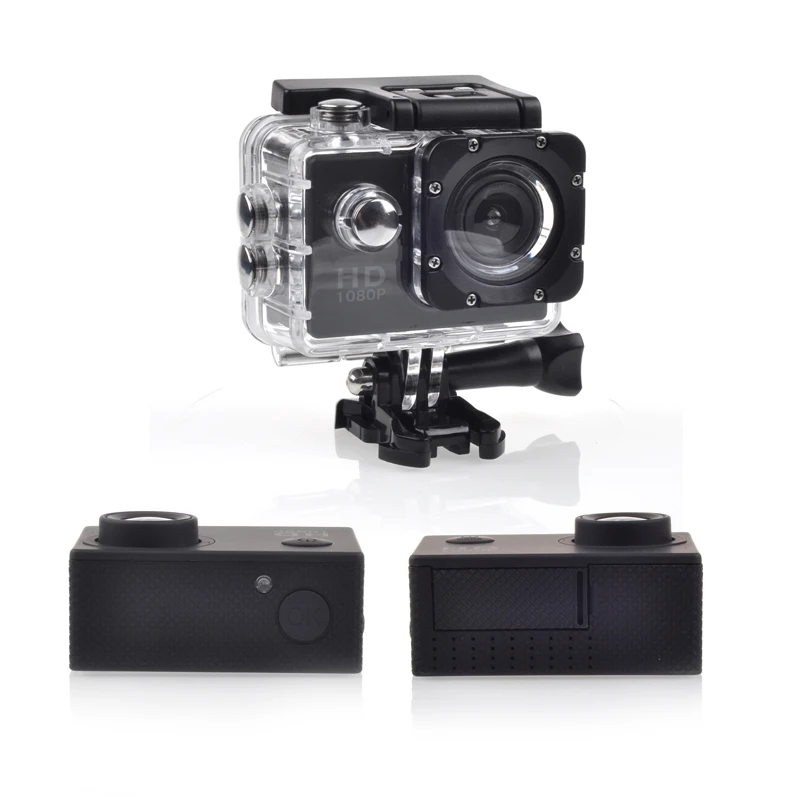 
H62 CMOS sensor Action Camera Waterproof Full HD 1080P Sport DV Video Camera 