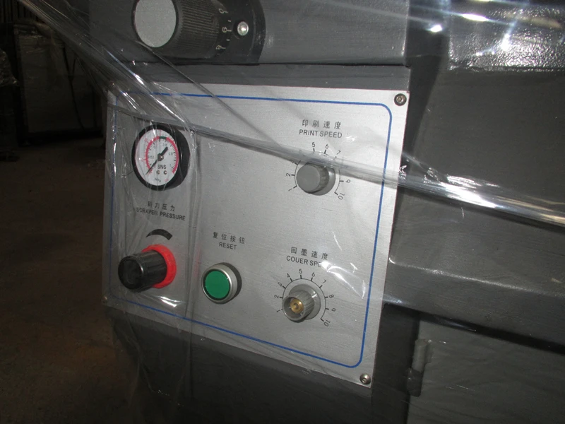 
Clam shell sheet screen printer for electronics industry 