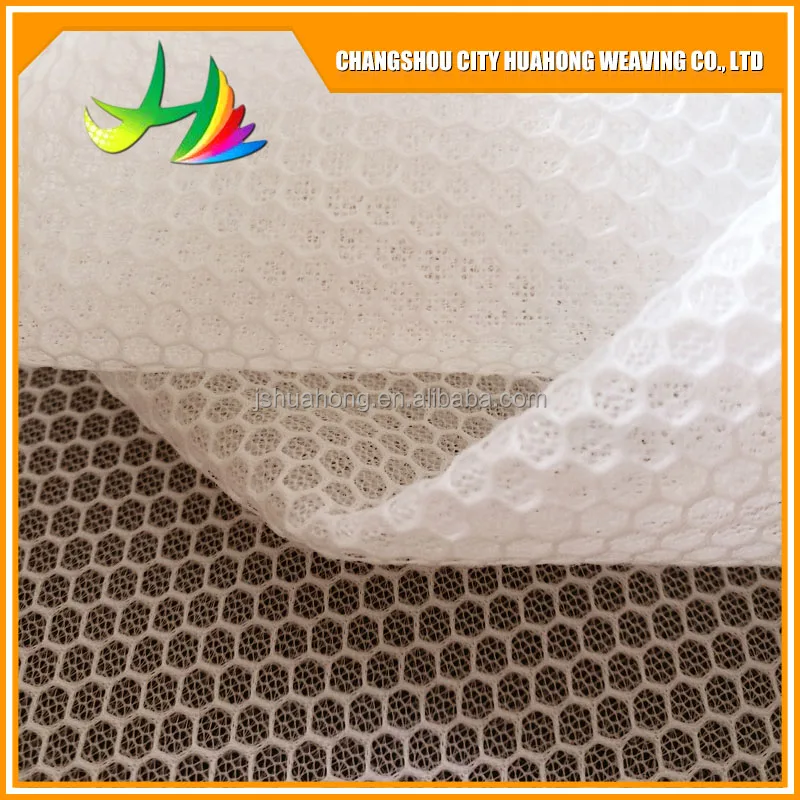 100% sandwich air foam mesh Polyester fabric for sport garment mattress fabric