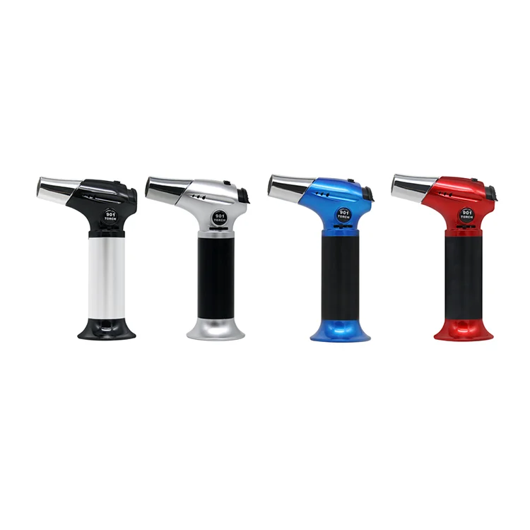 GF-901 China products prices color torch lighter,butane jet flame torch lighter,wholesale custom torch lighter