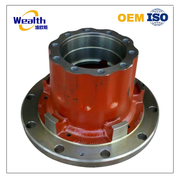 
Customized sand casting process HT250 brake drums for truck 