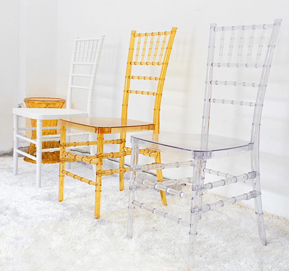 Factory Price Clear Tiffany Chair For Ceremony